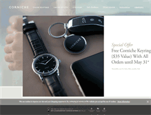 Tablet Screenshot of cornichewatches.com